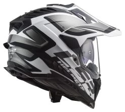 LS2 Explorer Alter Helmet 6 LS2 Explorer Alter Helmet -Moto Gear Shop ls2 explorer alter helmet black white 2