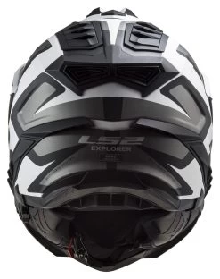 LS2 Explorer Alter Helmet 7 LS2 Explorer Alter Helmet -Moto Gear Shop ls2 explorer alter helmet black white 3