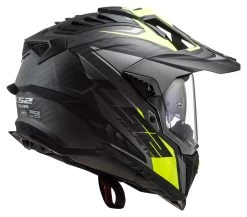 LS2 Explorer Carbon Focus Helmet -Moto Gear Shop ls2 explorer carbon focus helmet titanium yellow 5
