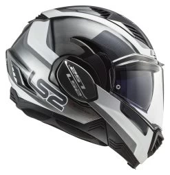 LS2 Valiant II Orbit Helmet 20 LS2 Valiant II Orbit Helmet -Moto Gear Shop ls2 helmets valiant ii orbit modular motorcycle helmet w sunshield jeans grey silver white 3