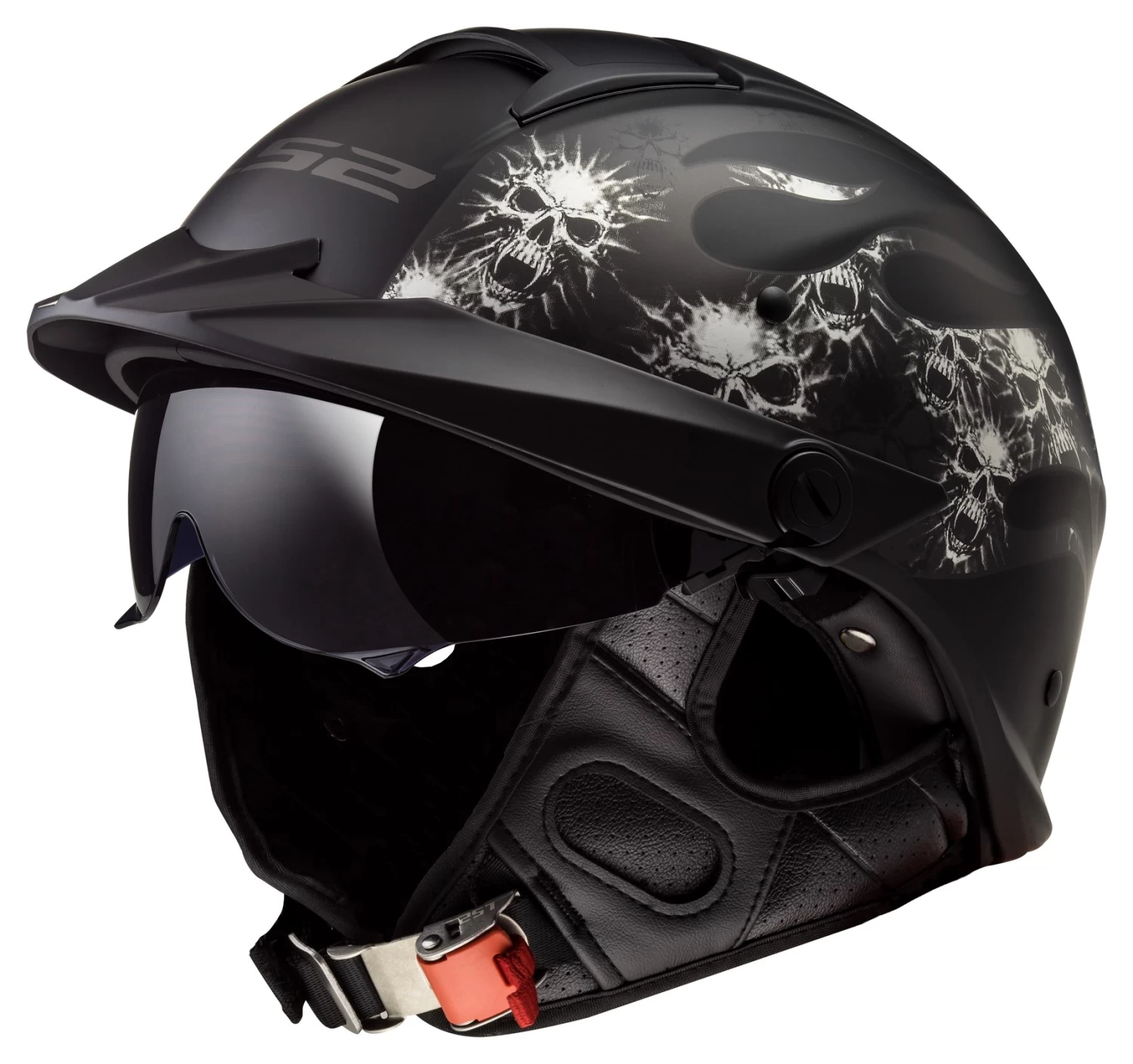 LS2 Rebellion Bones Helmet 1 LS2 Rebellion Bones Helmet