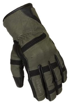 Merlin Mahala D3O Explorer WP Gloves -Moto Gear Shop merlin mahala d30 wp explorer glove olive