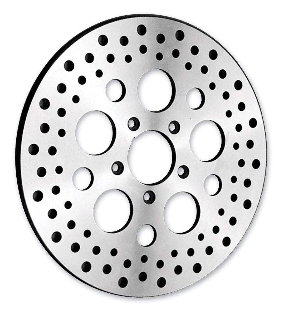 Milwaukee Twins 11.5" Round Hole Front Brake Rotor For Harley 2000-2014 2 Milwaukee Twins 11.5" Round Hole Front Brake Rotor For Harley 2000-2014 - Image 2