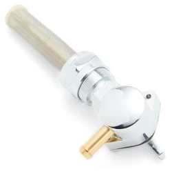 Milwaukee Twins Chrome 90 Degree Right Outlet Petcock