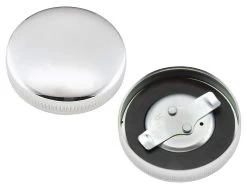 Milwaukee Twins Early Vented Gas Cap For Harley 1941-1973