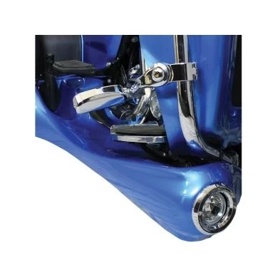 Motor Trike Trax Fog Light Trim Rings For Harley Trike 2009-2023