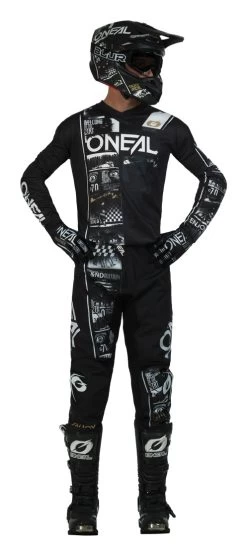 O'Neal Element Attack Pants 12 O'Neal Element Attack Pants -Moto Gear Shop o neal element attack pants black white 2