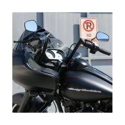 Paul Yaffe 1 1/4" Monkey Bars For Harley 16" Tall / Black [Previously Installed] -Moto Gear Shop paul yaffe114 monkey bars for harley16 tall black previously installed black 2