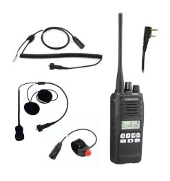 PCI Race Radios Kenwood Nx-1200 HH Radio Helmet PTT Kit