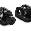 Puig Passenger Footpeg Mounts KTM 390 Duke 2017-2018 Black [Open Box]