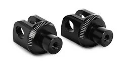 Puig Passenger Footpeg Mounts KTM 390 Duke 2017-2018 Black [Open Box]