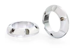 Remus Custom Slip-On Exhaust BMW R18 2021-2023 -Moto Gear Shop remus exhaust remus2021 bmw r18 euro5 chrome slip on left right side w short cut v1 end caps silver44487