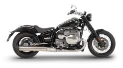 Remus Custom Slip-On Exhaust BMW R18 2021-2023 -Moto Gear Shop remus exhaust remus2021 bmw r18 euro5 chrome slip on left right side wv1 end caps44474 4