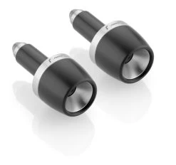 Rizoma Bar Ends - Series 532 Silver [Open Box]