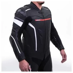 Sedici Chicane One-Piece Race Suit -Moto Gear Shop sedici chicane one piece race suit black white 3