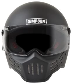 Simpson M30 Bandit Helmet 9 Simpson M30 Bandit Helmet -Moto Gear Shop simpson m30 bandit helmet matte black 1