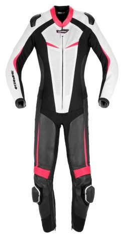 Spidi Track Perforated Pro Women's Race Suit 6 Spidi Track Perforated Pro Women's Race Suit -Moto Gear Shop spidi track lady perf pro black pink