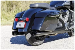 S&S Cycle Broadhead Slip-On Mufflers For Indian Touring 2014-2023 -Moto Gear Shop ss broadhead slip on mufflers for indian touring20142022 black 3 scaled