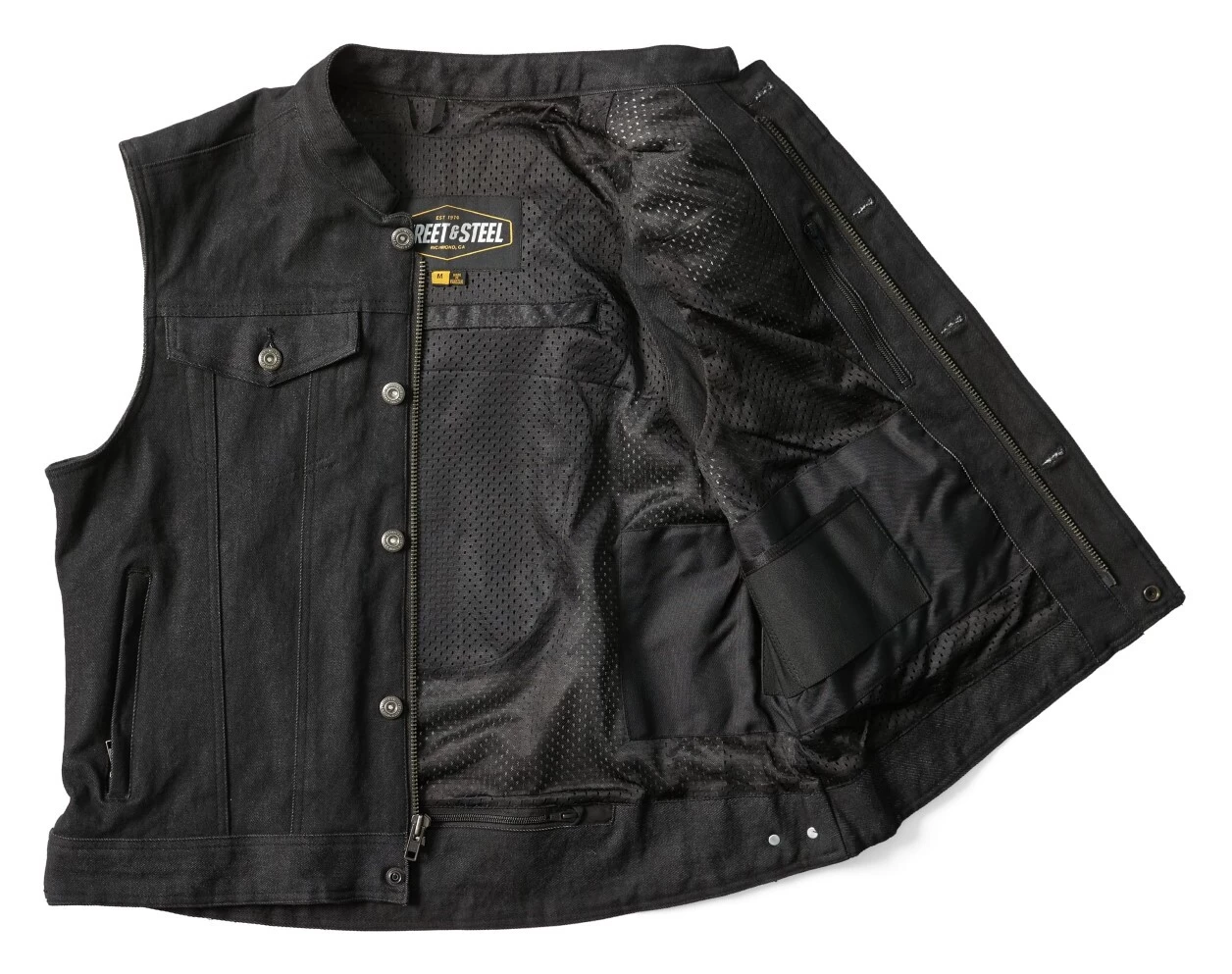 Street & Steel Redwood 2 Denim Vest 3 Street & Steel Redwood 2 Denim Vest - Image 3