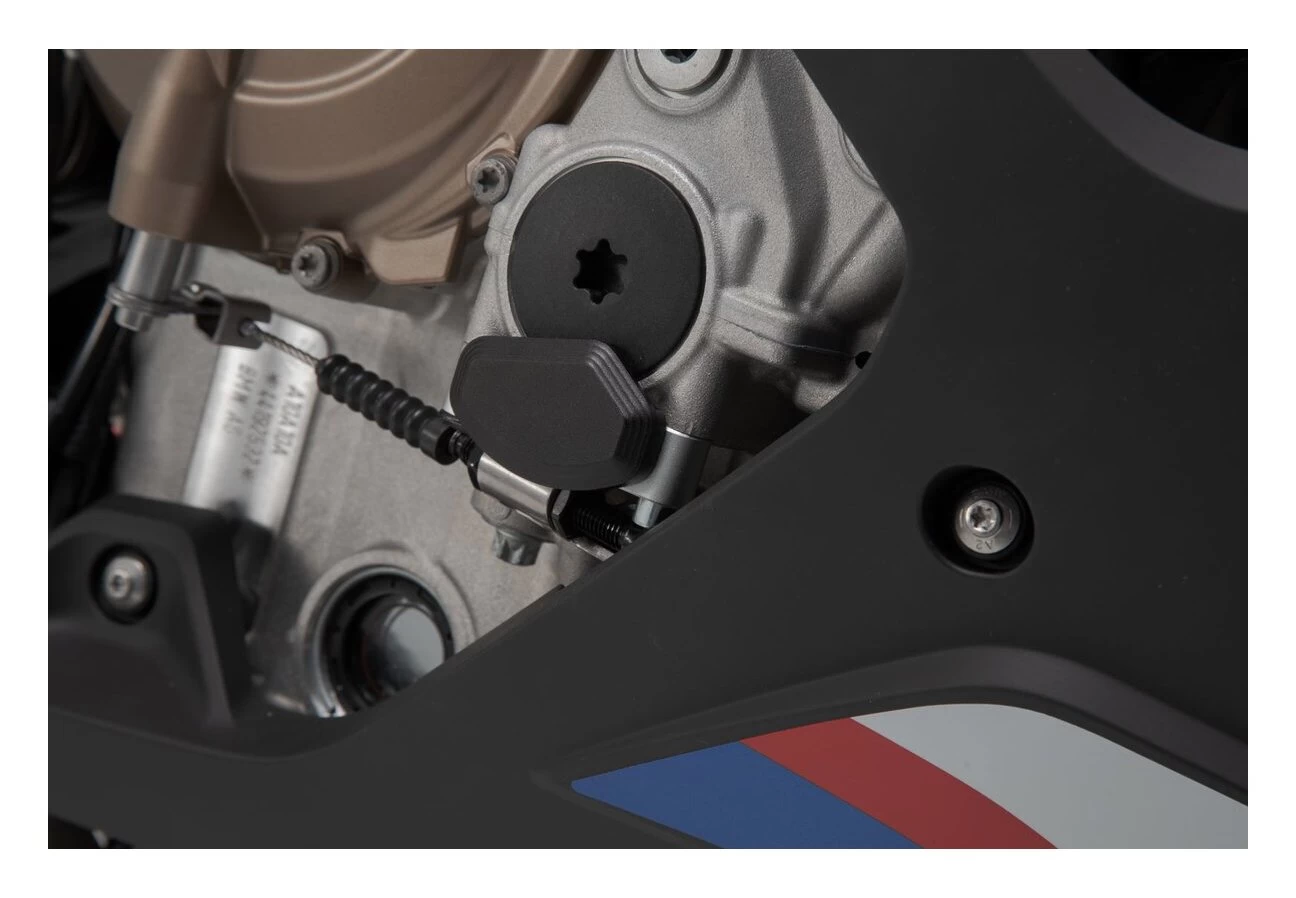 SW-MOTECH Engine Case Sliders BMW S1000RR 2019 Silver/Black [Open Box] - Image 2