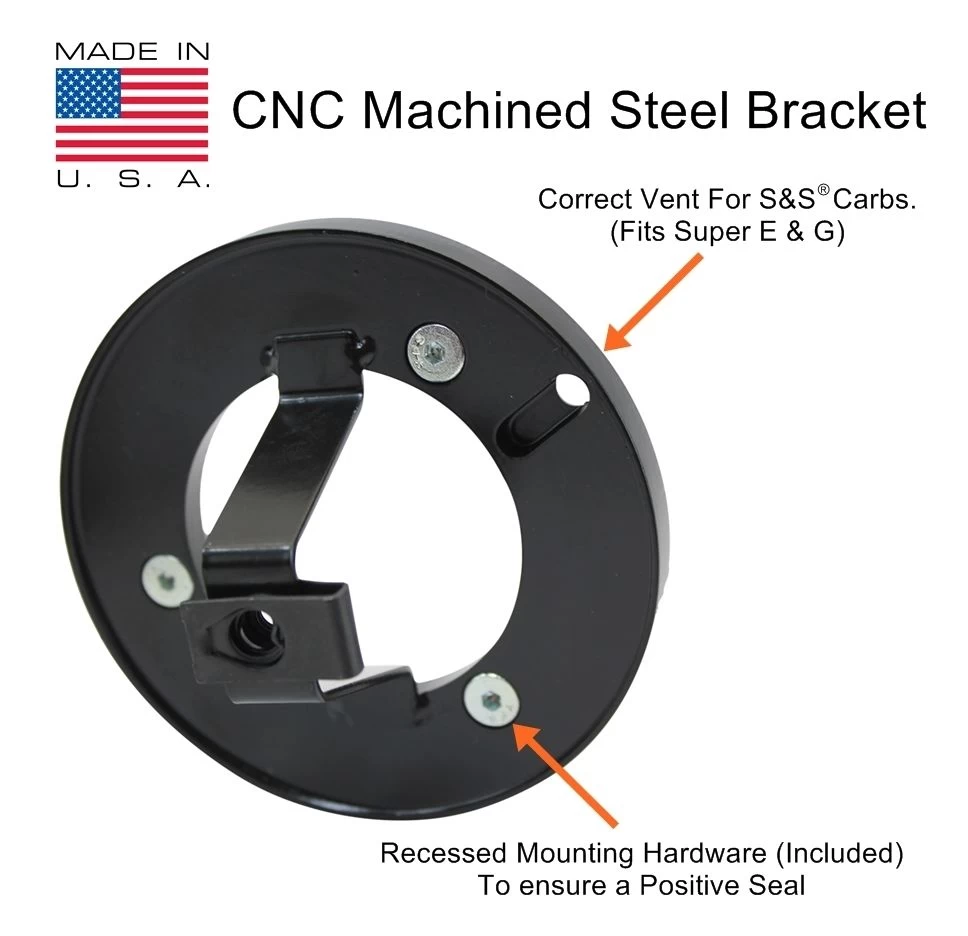 TC Bros Ripple Air Cleaner For Harley S&S Super E / G - Image 7