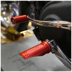 Thrashin Supply Canyon Driver Foot Pegs For Harley Softail 2018-2023 -Moto Gear Shop thrashin supply canyon foot pegs for harley 3 scaled