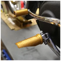 Thrashin Supply Canyon Driver Foot Pegs For Harley Softail 2018-2023 -Moto Gear Shop thrashin supply canyon foot pegs for harley 5 scaled