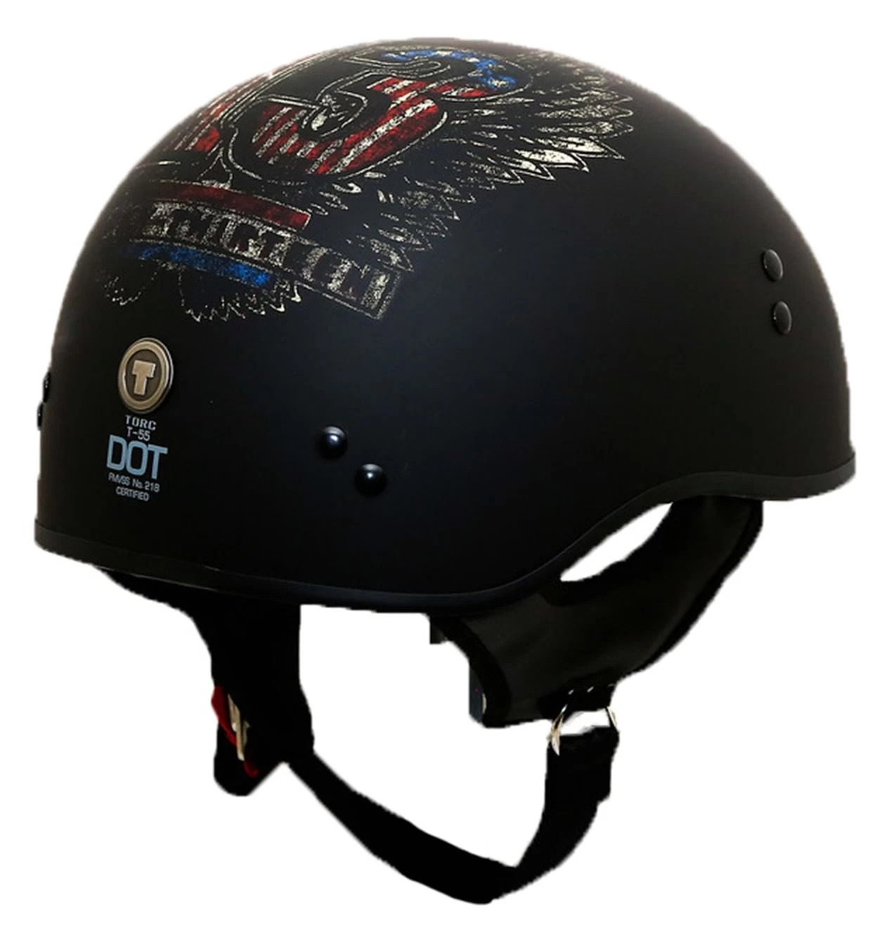 Torc T-55 Lucky 13 Wings Helmet (Size MD Only) 1 Torc T-55 Lucky 13 Wings Helmet (Size MD Only)