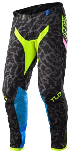 Troy Lee Designs Troy Lee SE Pro Fractura Pants -Moto Gear Shop troy lee designs se pro fractura pants black flo yellow scaled