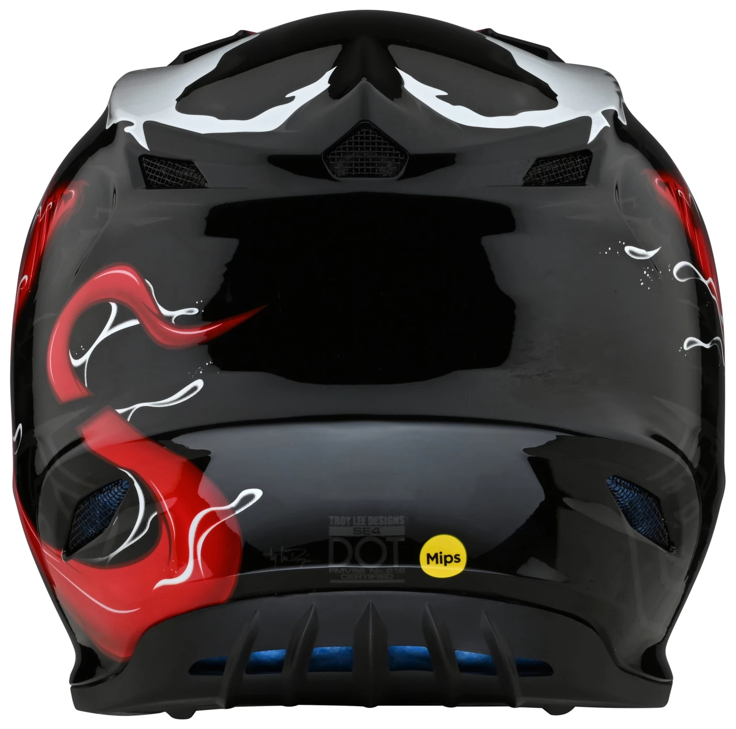 Troy Lee Designs Troy Lee SE4 Polyacrylite Venom Helmet 2 Troy Lee Designs Troy Lee SE4 Polyacrylite Venom Helmet - Image 2