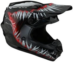 Troy Lee Designs Troy Lee SE4 Polyacrylite Venom Helmet 6 Troy Lee Designs Troy Lee SE4 Polyacrylite Venom Helmet -Moto Gear Shop troy lee se4 polyacrylite venom helmet black 2