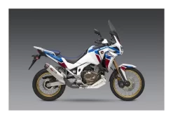 Yoshimura RS-12 ADV Series Slip-On Exhaust Honda Africa Twin 2020-2023 -Moto Gear Shop yoshimura rs12 slip on exhaust honda africa twin2020 4