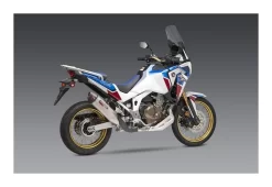 Yoshimura RS-12 ADV Series Slip-On Exhaust Honda Africa Twin 2020-2023 -Moto Gear Shop yoshimura rs12 slip on exhaust honda africa twin2020 5